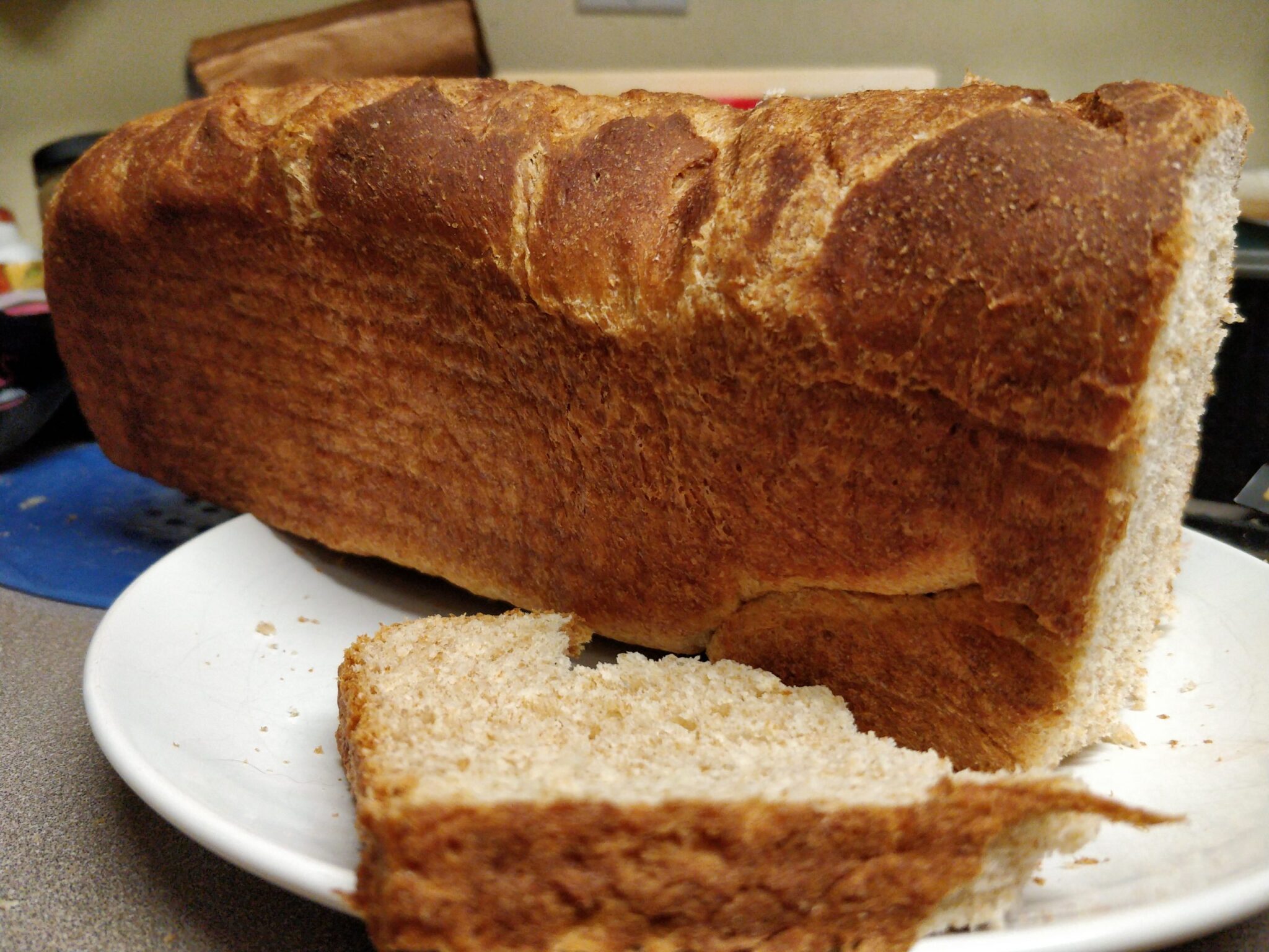 Bread Machine Wheat Bread